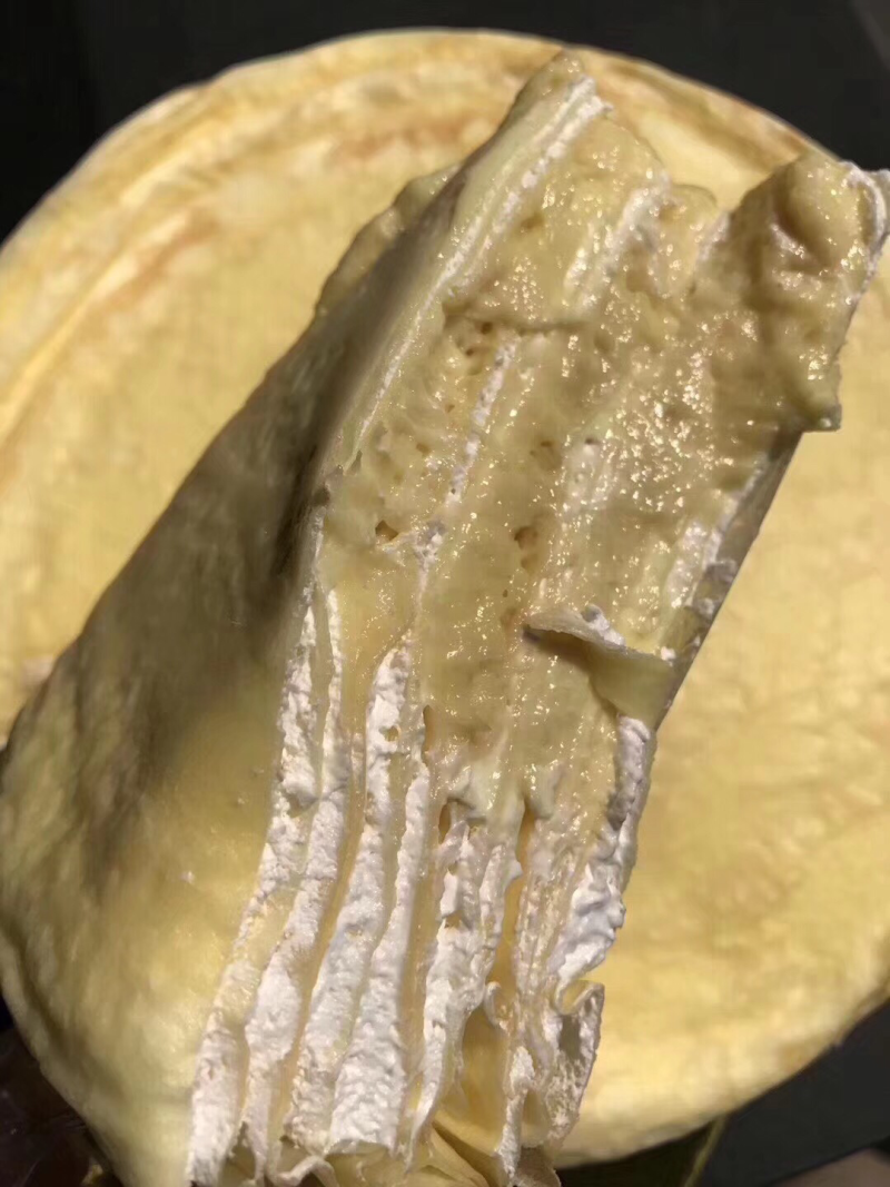 猫山王榴莲千层蛋糕2磅（加料版）