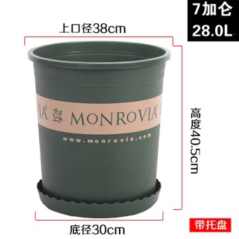 花盆加仑盆免费包邮树脂花盆正宗环球加仑花盆厂家直销