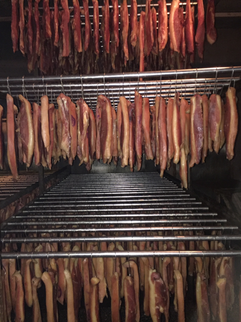 风吹肉风干腊肉晒干腊肉非烟熏腊肉风干后腿肉可视频看货