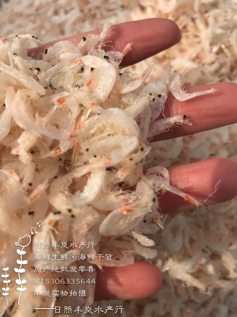 大虾皮无盐淡干大虾皮