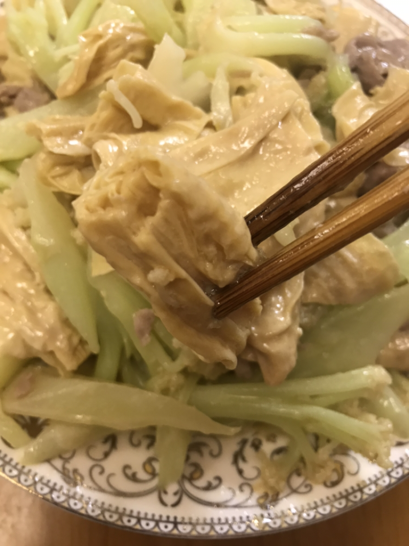 农家纯手工自制零添加腐竹