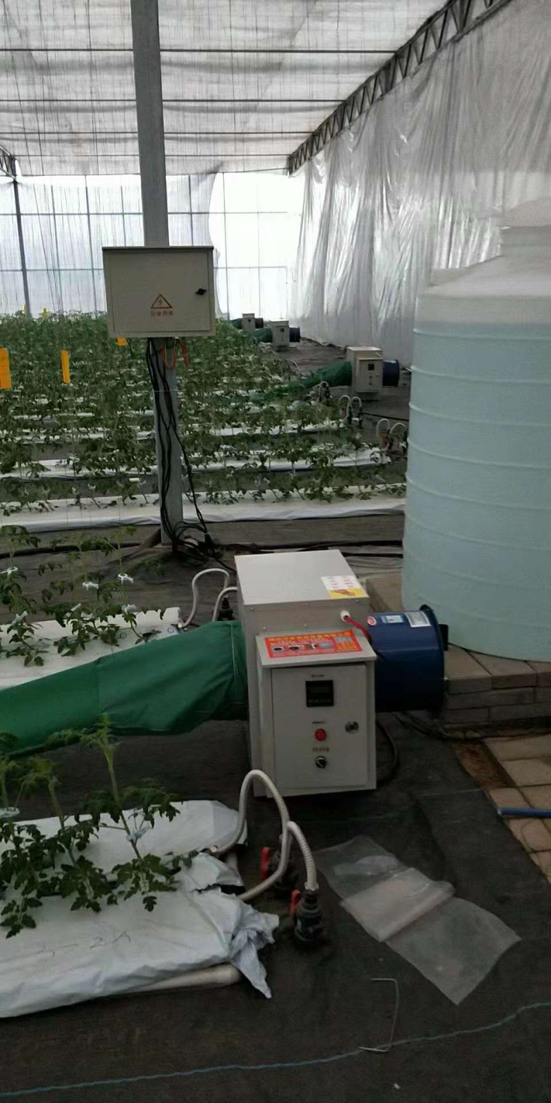 温室大棚加温设备养殖育雏暖风机养殖热风炉