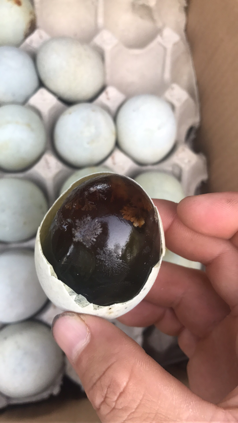 无铅松花皮蛋，
