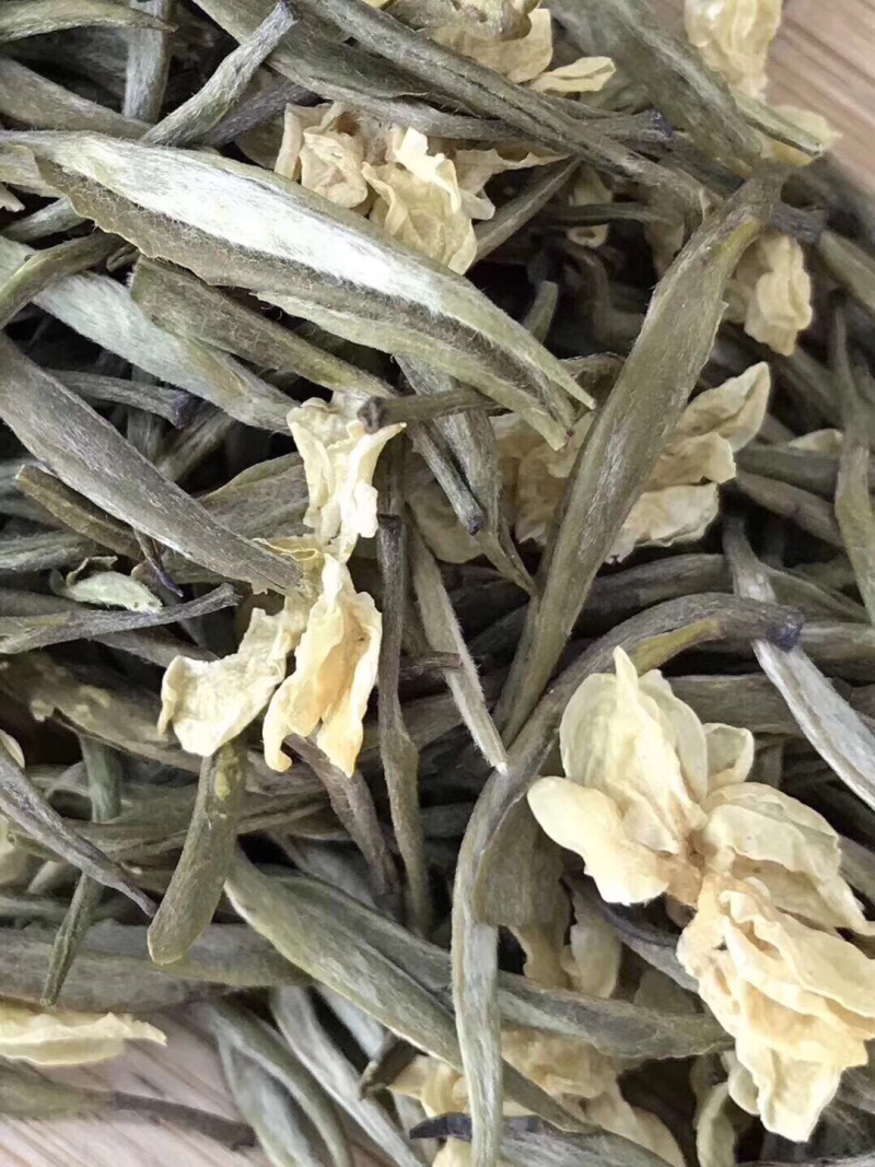 碧潭飘雪茉莉银针500克