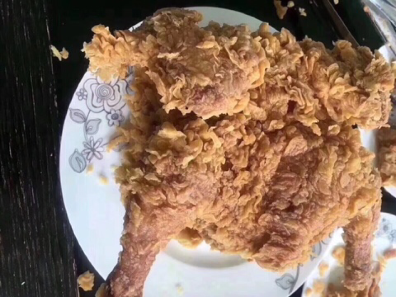处理特价一批脆皮炸鸡商用家庭吃都不错品质超好