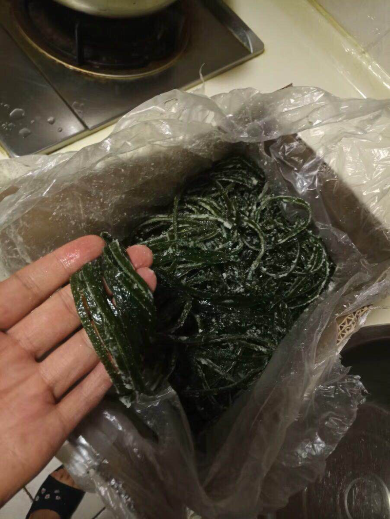 海带丝净重8斤