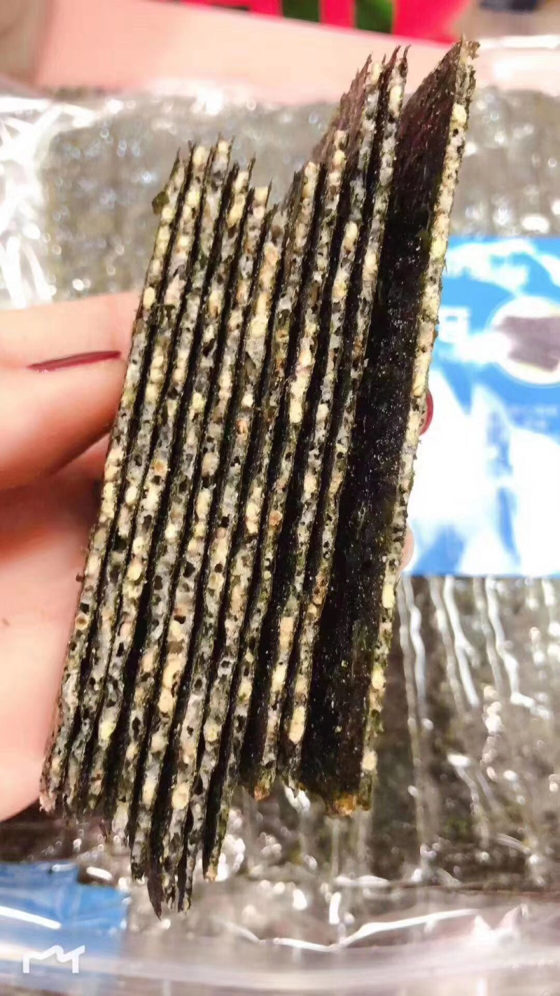 海苔切片芝麻夹心海苔