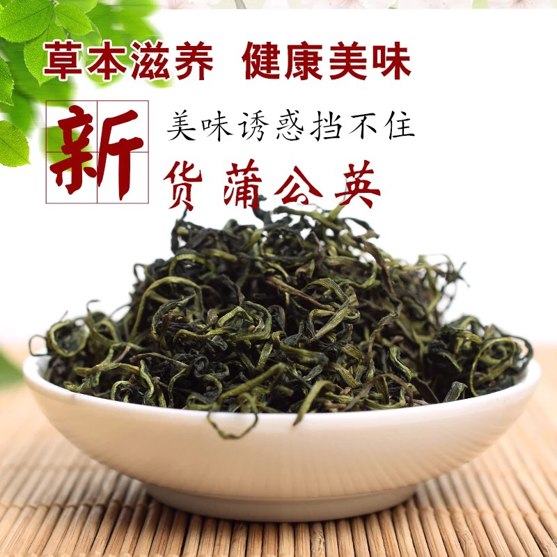 蒲公英茶2025年蒲公英叶新婆婆丁山东绿版蒲公英茶