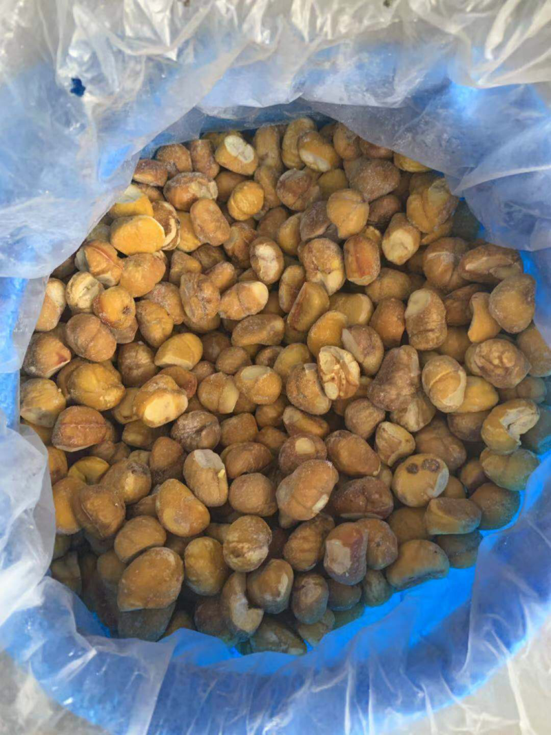 工厂长期供应速冻板栗仁业务