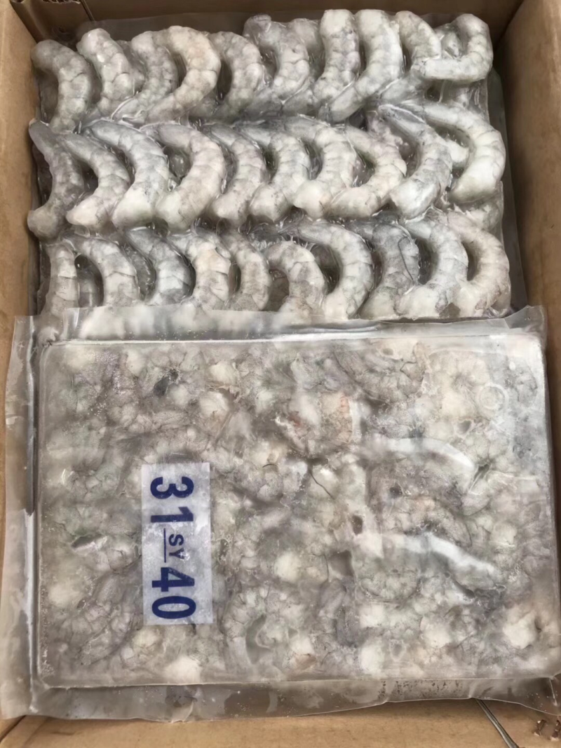 真空青虾仁，新鲜活虾剥壳