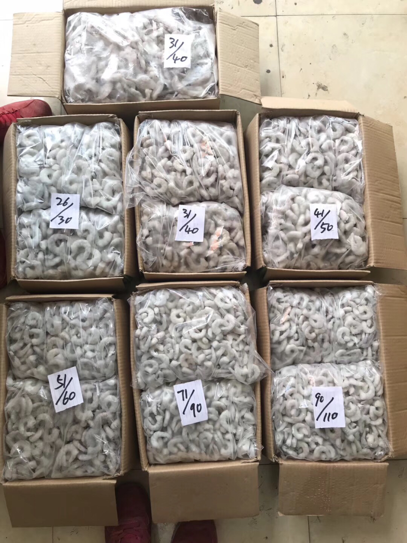 单冻青虾仁，肉质鲜美，虾味十足