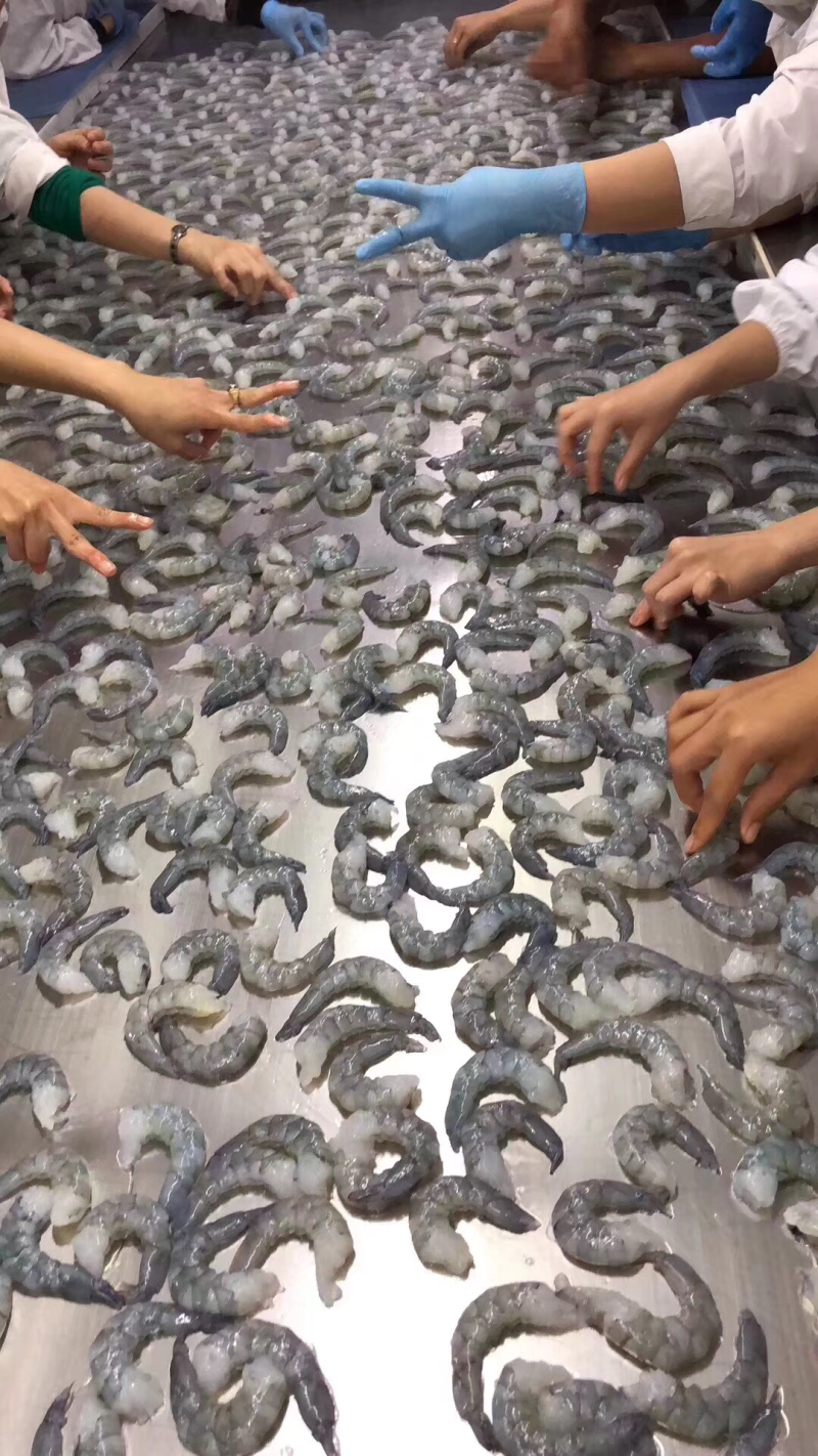 单冻青虾仁，肉质鲜美，虾味十足