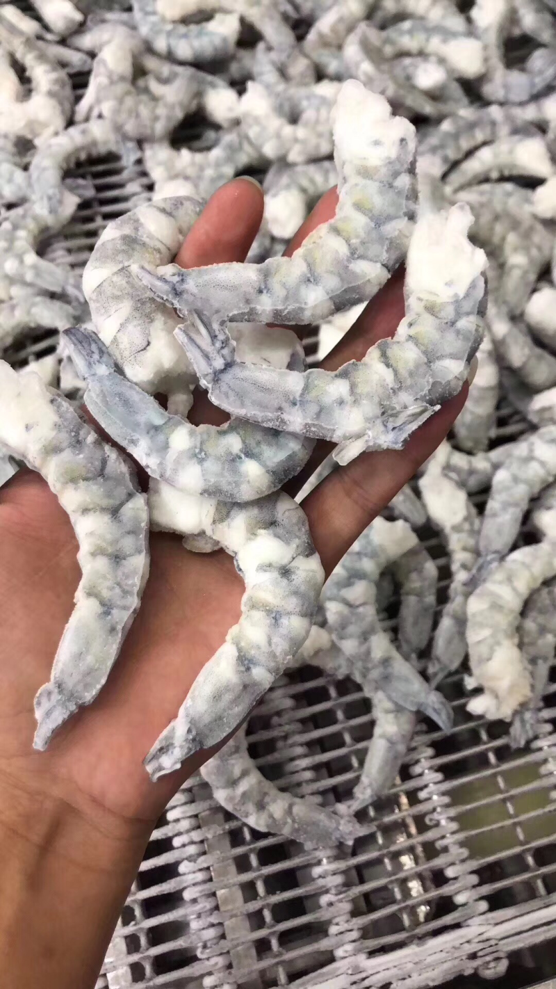 单冻青虾仁，肉质鲜美，虾味十足