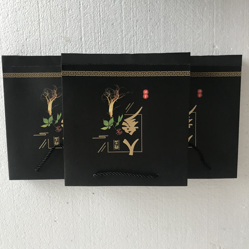 长白山人参礼盒。黑金精品白山礼盒。订做批发