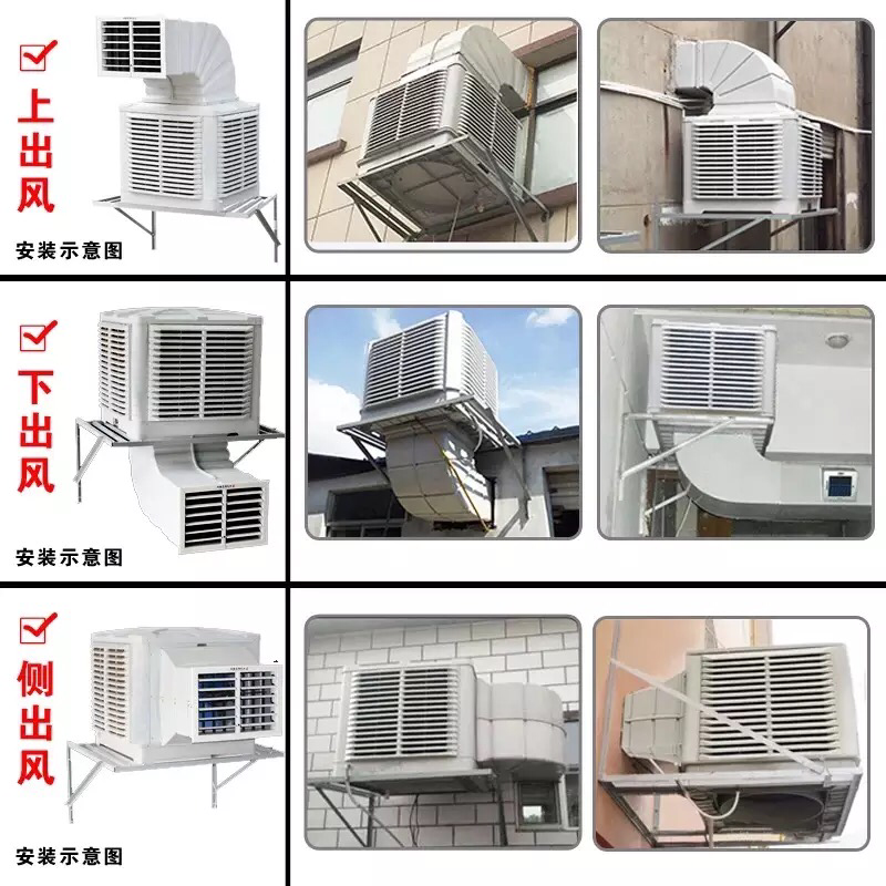 大棚冷风机水冷空调降温水帘风机设备水冷风机