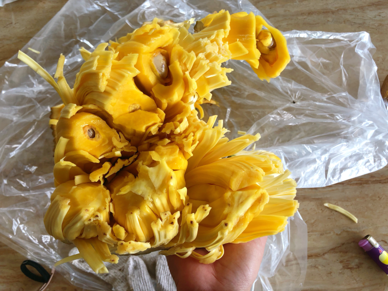 #菠萝蜜大量上市，需要可以联系我，质量保证