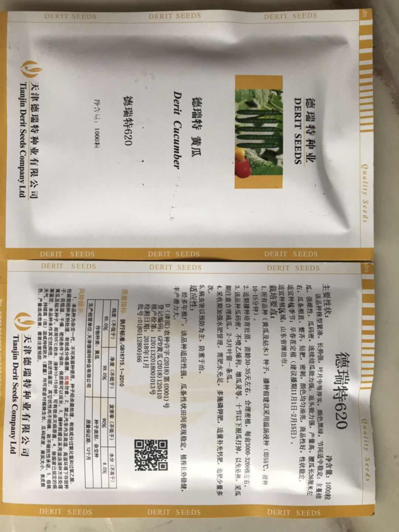 德瑞特620越冬黄瓜