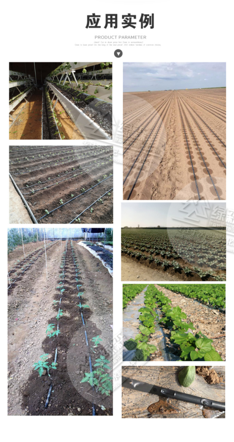 农用滴灌带优质材料贴片式滴灌带大棚蔬菜农用节水灌溉滴