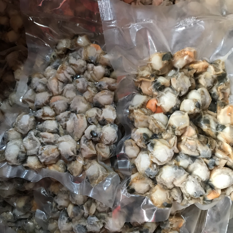 无沙无冰衣超好吃的扇贝肉