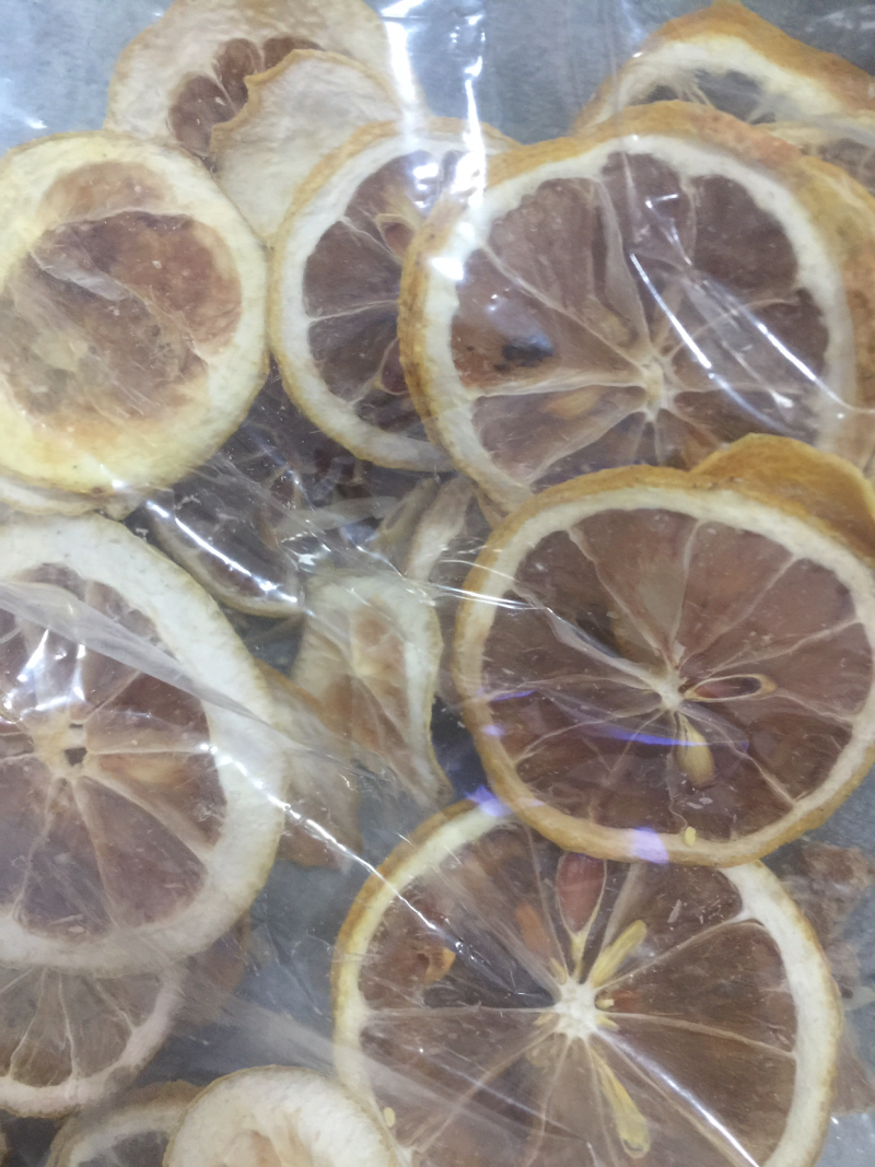 柠檬干片～正宗四川柠檬片脱水纯正干货