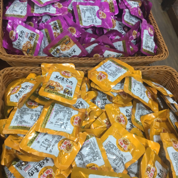 武隆特产羊角豆干素肉（散装称重）