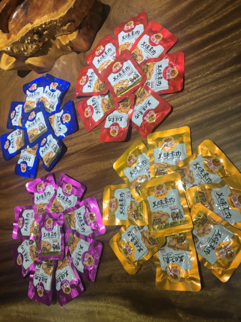 武隆特产羊角豆干素肉（散装称重）