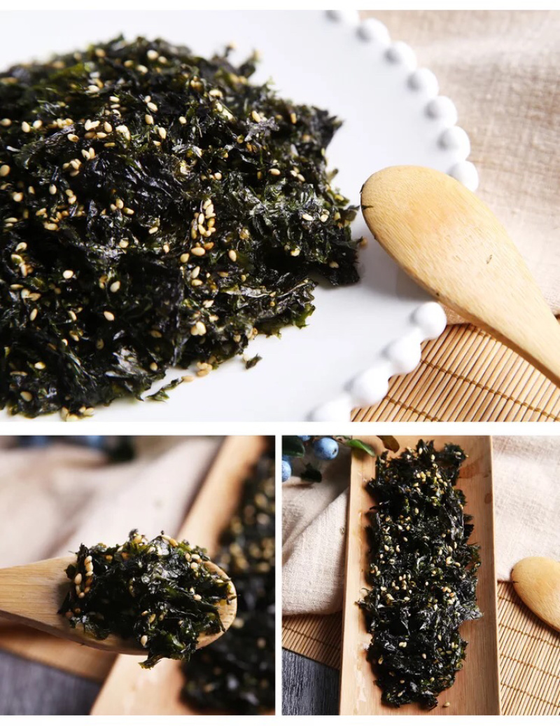芝麻海苔拌饭海苔250克一袋即食
