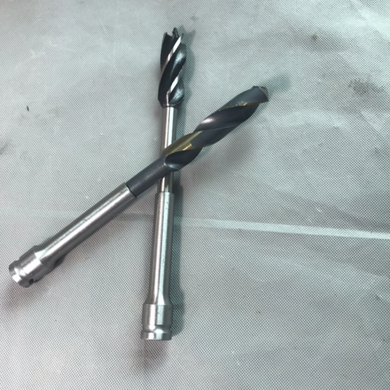 四槽两槽木工钻头，电动扳手专用木材加工开孔钻头