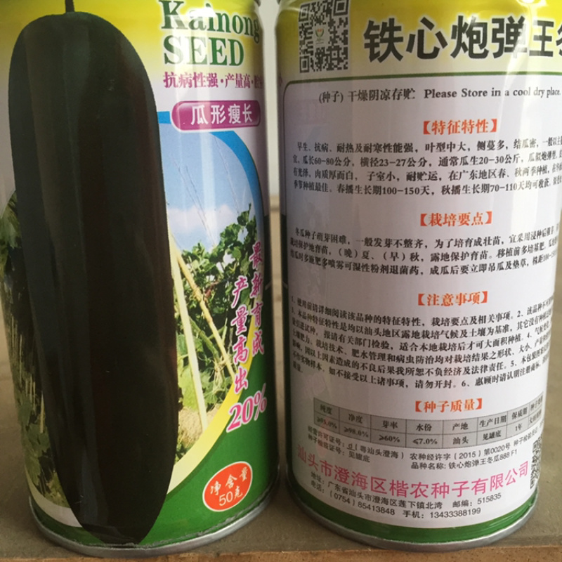 冬瓜种子，台湾黑炮弹
