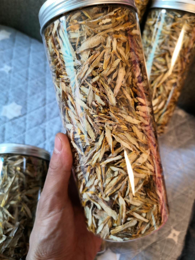 金钗石斛干片，（正品云金），纯野生新货。