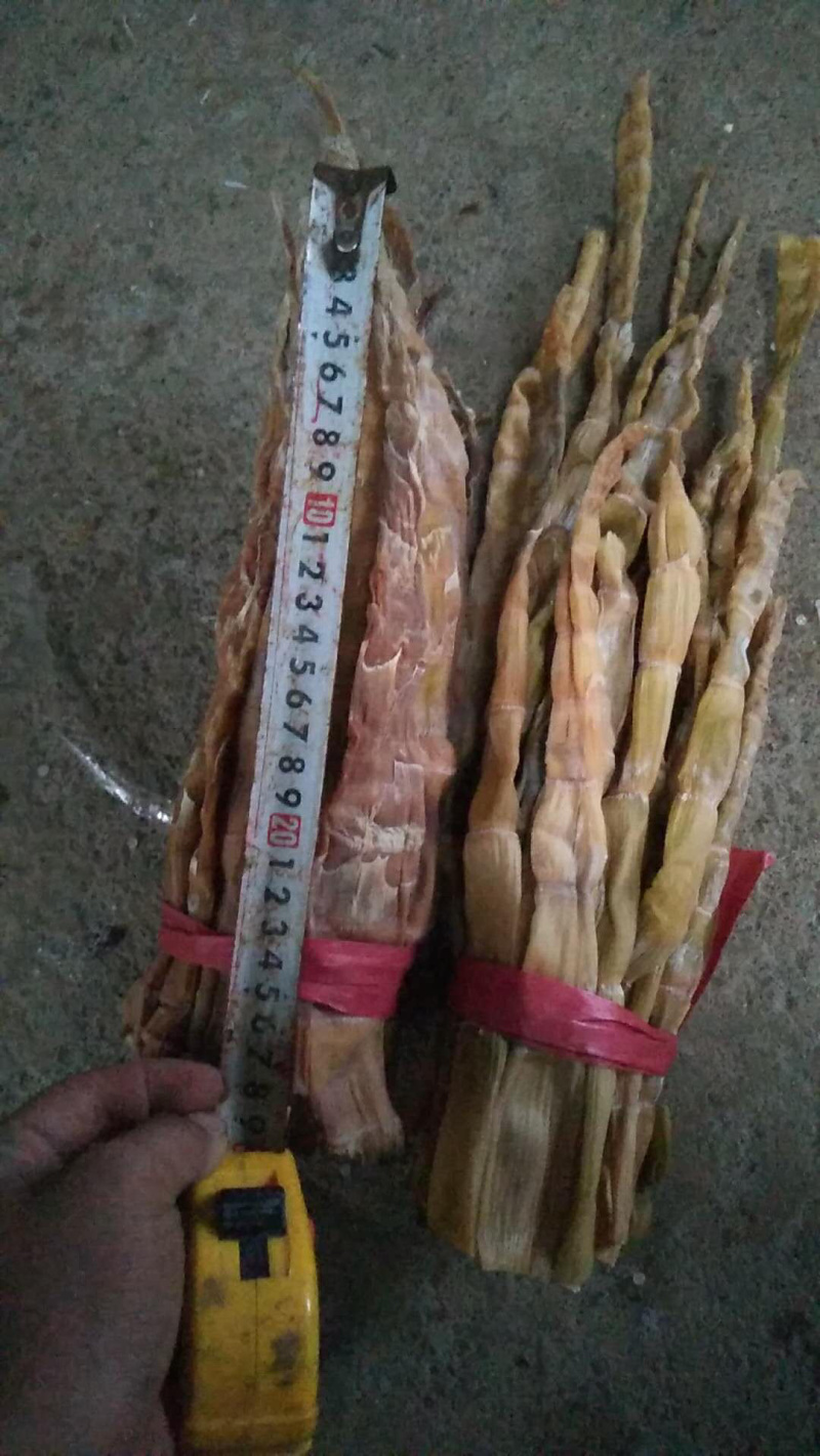 野生无硫无盐小笋干