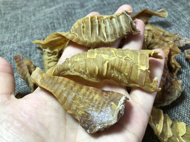 农家土灶烘干笋尖
