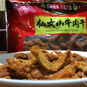 桨牛儿仙女山牛肉干350克（香辣味）