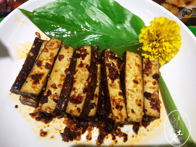 羊角双鸽豆干160克（泡椒味）