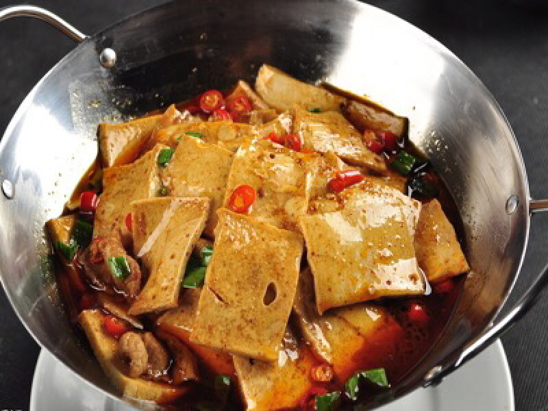 千叶豆腐新鲜食材清真干锅