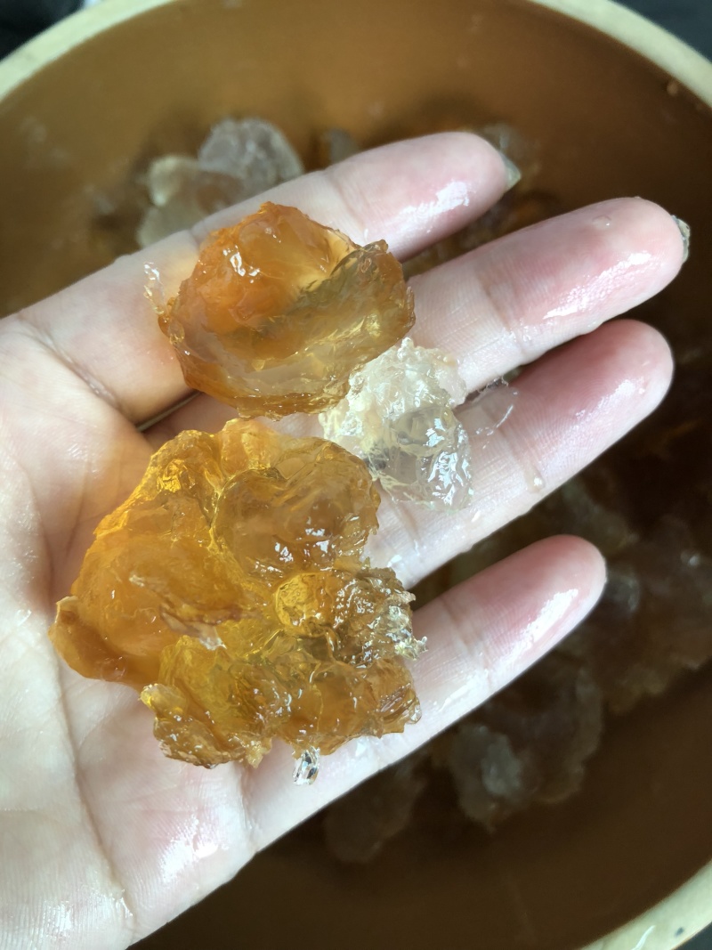 手工精修大颗粒桃胶20斤起批