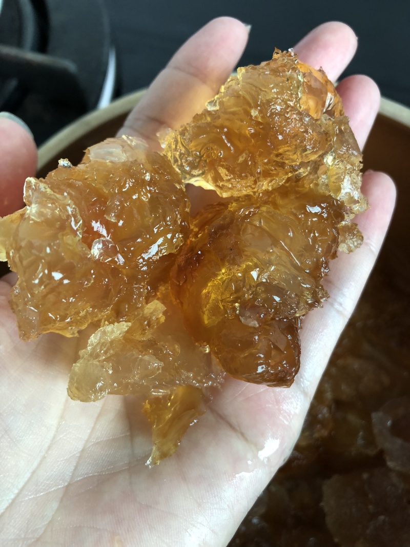 手工精修大颗粒桃胶20斤起批