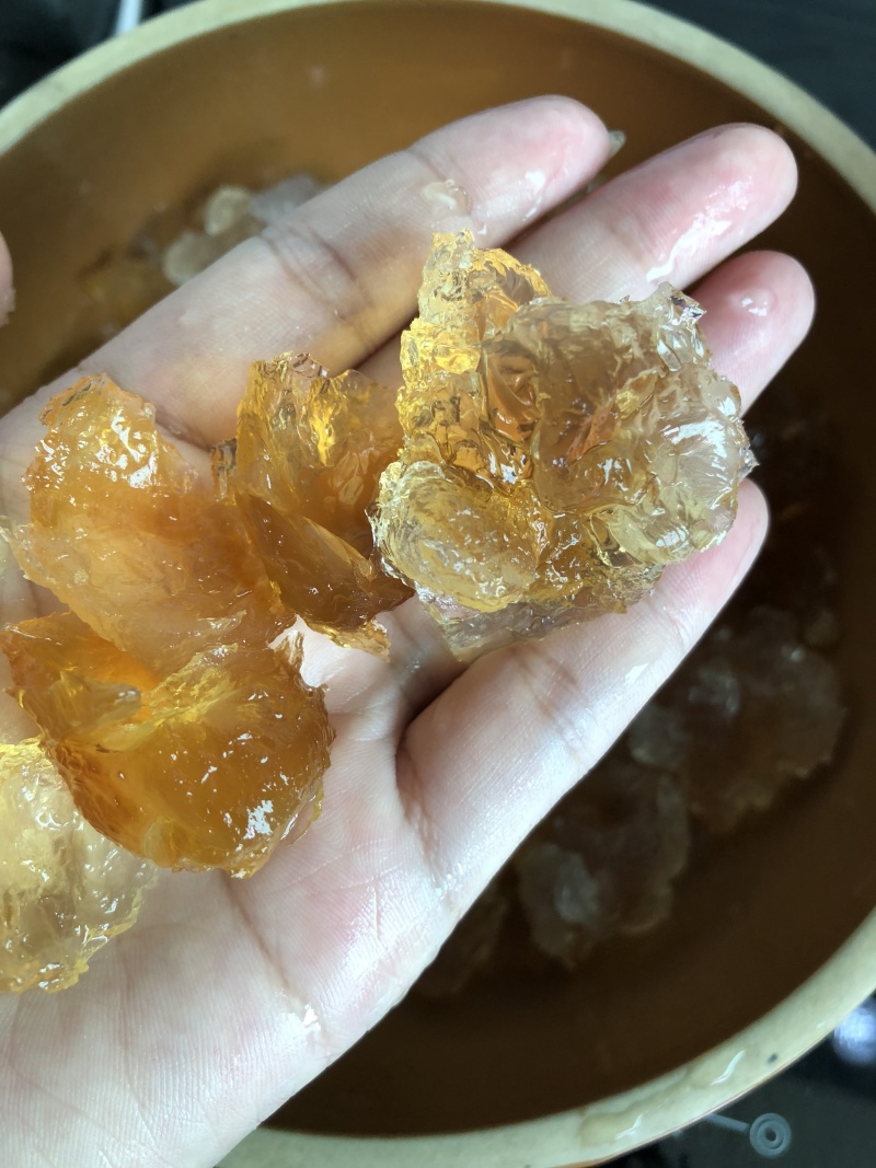 手工精修大颗粒桃胶20斤起批