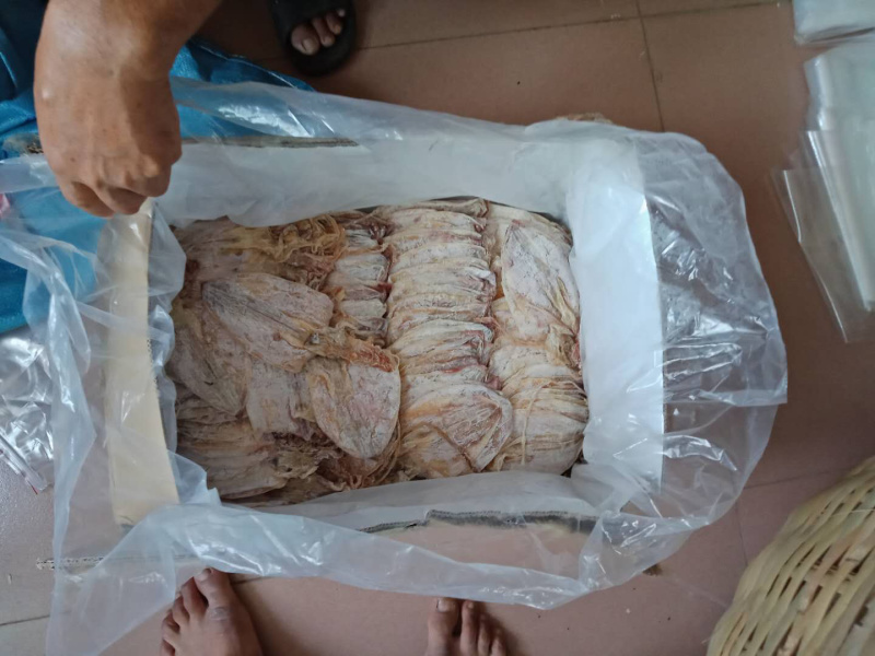 烧烤鱿鱼