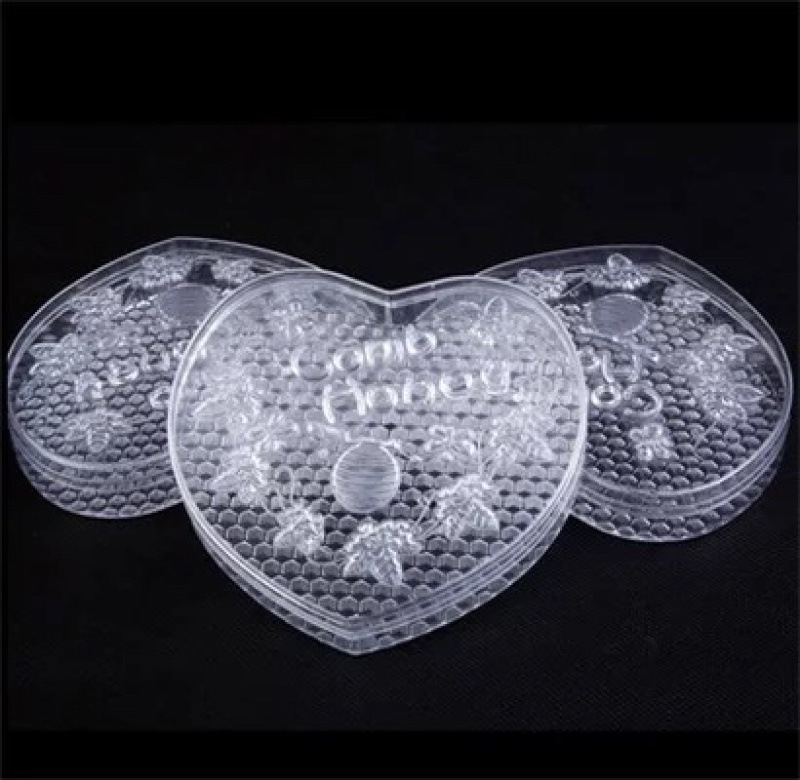 心形巢蜜盒框巢蜜框架喜字巢蜜容器框蜜盒蜂巢蜜盒框养蜂工具