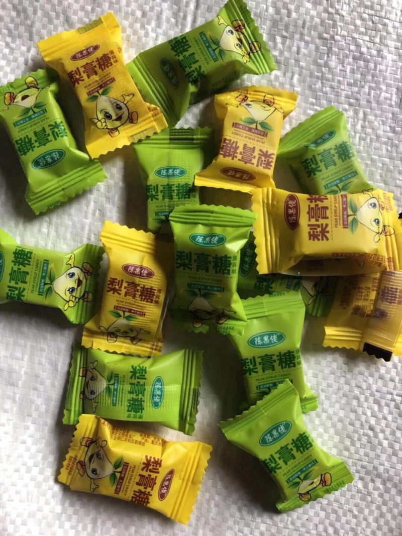 独立包装陈果佬梨膏糖