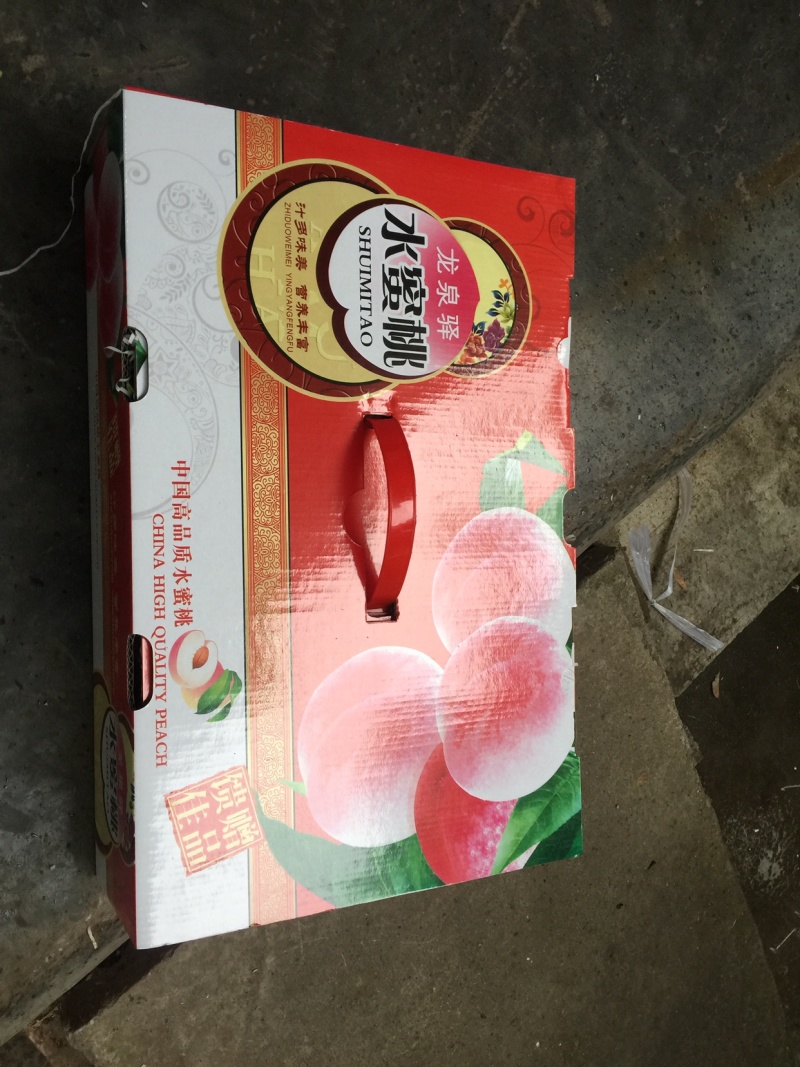 龙泉水蜜桃一件代发支持落地配