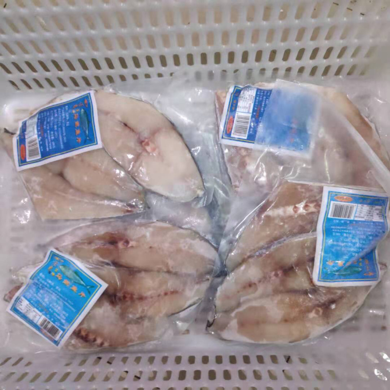 新鲜冷冻马鲛鱼马鲛鱼片超大马鲛鱼段400克一袋