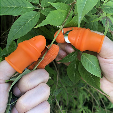 摘花椒神器采摘蔬菜农用摘豆角多功能拇指刀指甲刀