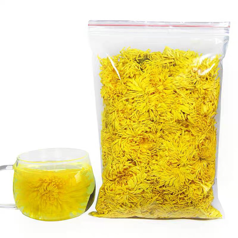 菊花茶特级金丝皇菊一朵一杯散装500g黄菊花茶1斤装