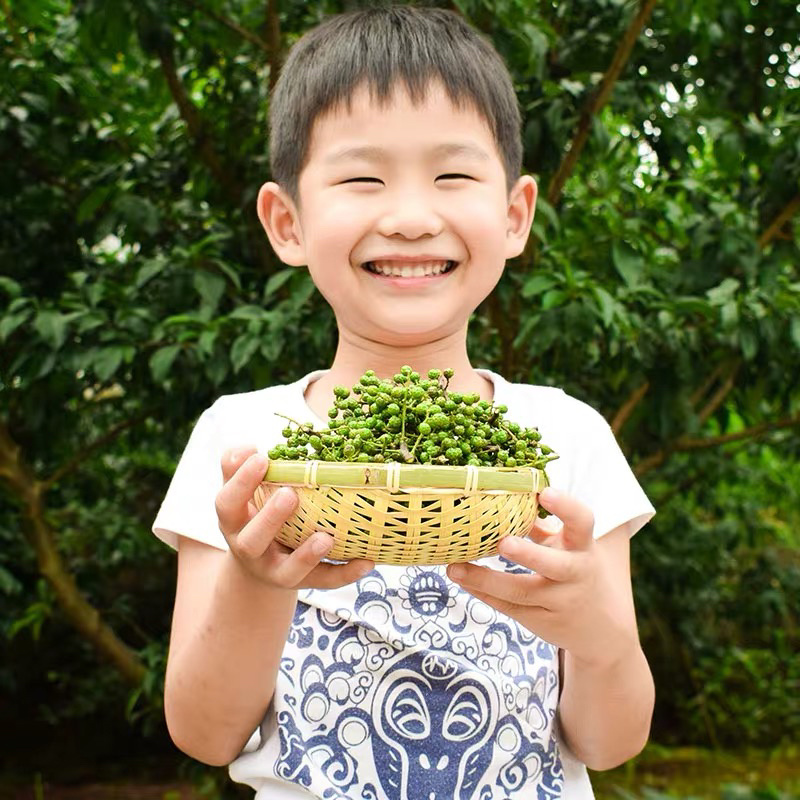 新鲜花椒青椒