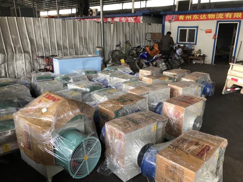 大棚采暖设备温室取暖设备鸡舍养殖暖风机供暖设备