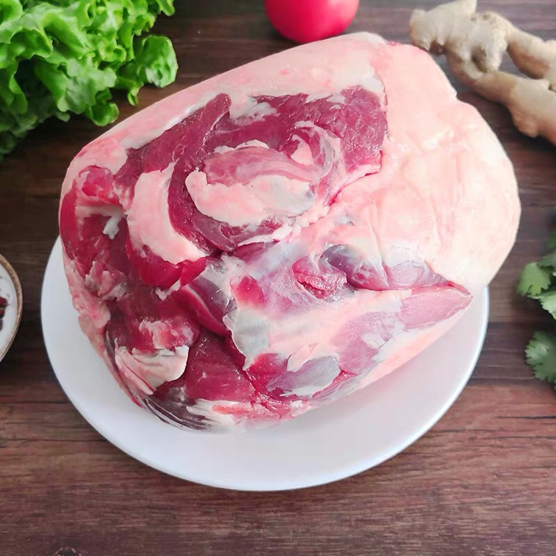草原散养羊肉后腿包