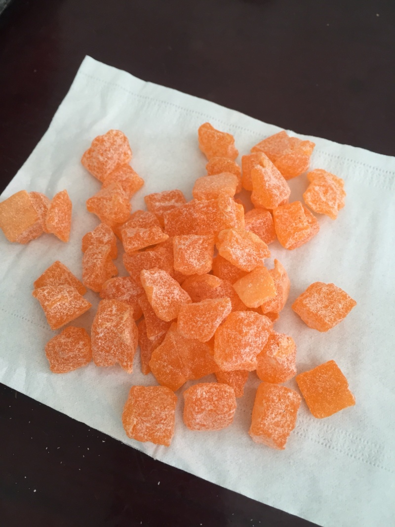 厂家直销木瓜粒水果粒花果茶原料蜜饯果干食品