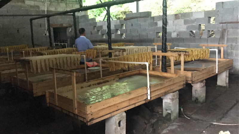纯手工、绿色的腐竹，产自美丽的宁化畲族乡